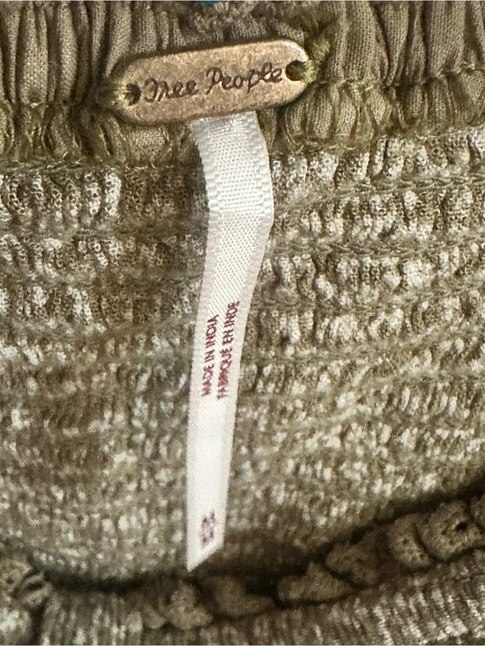 FREE PEOPLE PEASANT TOP